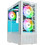 Kolink Observatory MX Glass ARGB Tempered Glass White Gaming Midi Tower Κουτί Υπολογιστή με Πλαϊνό Παράθυρο