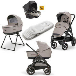 Inglesina Aptica XT Quattro Darwin Καρότσι Μωρού 3 σε 1 Tundra Beige