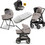 Inglesina Aptica XT Quattro Darwin Καρότσι Μωρού 3 σε 1 Tundra Beige