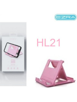 Ezra HL21 Βάση Κινητού για Γραφείο Ροζ