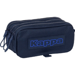 Safta Kappa Κασετίνα με 3 Θήκες Navy Μπλε 812405710