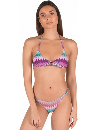 O'Neill Bikini Set Τριγωνάκι Μακό Μωβ Ροζ 8A8322
