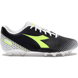 Diadora Pichichi 6 MG 101179606-C6003 Ποδοσφαιρικά Παπούτσια με Τάπες Μαύρα Λευκά