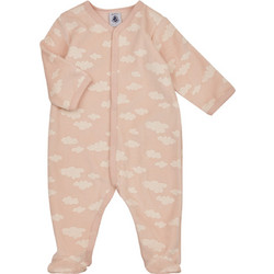 Petit Bateau Φορμάκι Μακρυμάνικo για Κορίτσι Ροζ A0840-01