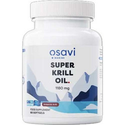 Osavi Super Krill Oil 1180mg 60 Μαλακές Κάψουλες