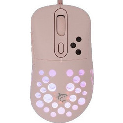 White Shark Azrael Ενσύρματο Gaming Ποντίκι RGB 7200 DPI Pink