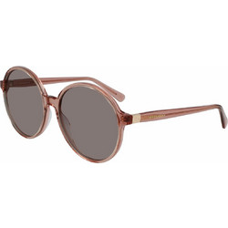 Longchamp LO694S-272 Γυναικεία Γυαλιά Ηλίου Στρογγυλά Κοκάλινα Καφέ με Μαύρο Polarized Φακό