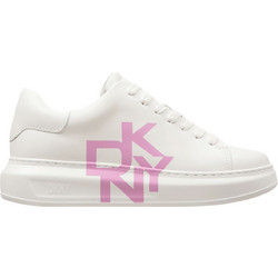 DKNY Keira Γυναικεία Sneakers Λευκά Ροζ K1408368-F6S