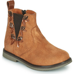 GBB Cassy Παιδικά Μποτάκια Ταμπά Suede Chelsea με Φερμουάρ AG301-14