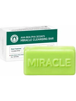 Some By Mi AHA BHA PHA 30 Days Miracle Μπάρα Σαπουνιού Καθαρισμού Προσώπου 106gr