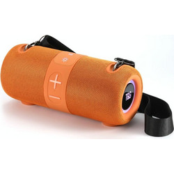 T&G TG-672 Ηχείο Bluetooth 24W με Ραδιόφωνο Πορτοκαλί