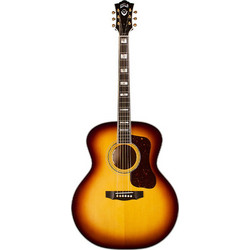 Guild F-55E Jumbo Maple Antique Burst