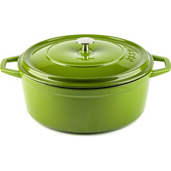 Hosse Kitchen Μαντεμένια Κατσαρόλα Βαθιά Bamboo 28cm