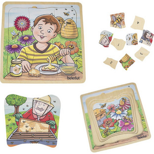 Παιδικό Puzzle Beleduc Μέλι 28 Κομμάτια