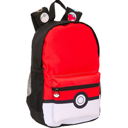 Safta Pokemon Σχολική Τσάντα Πλάτης Δημοτικού Κόκκινη POK01154