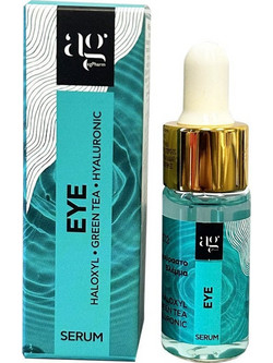 AG Pharm Eye Serum Ματιών για Μαύρους Κύκλους με Υαλουρονικό 10ml