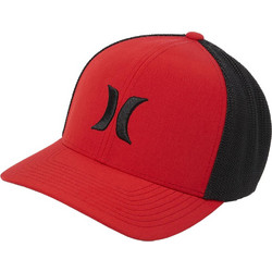 Hurley Icon Textures Ανδρικό Καπέλο Jockey Υφασμάτινο Κόκκινο AV4716-605