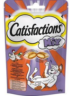 Catisfactions Adult Mix with Chicken & Duck 60gr