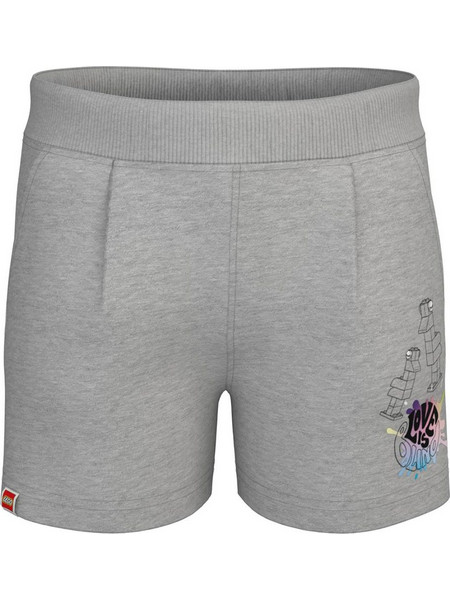 Lego Wear Αθλητικό Παιδικό Σορτς Γκρι 12010537-912
