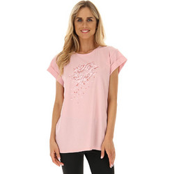 Lotto Γυναικείο Αθλητικό T-Shirt Σομόν 219472-6UA
