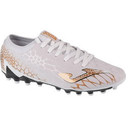 Joma Gol 2402 AG GOLS2402AG Ποδοσφαιρικά Παπούτσια με Τάπες Λευκά Χρυσά