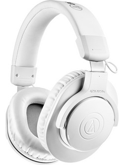Audio Technica ATH-M20XBT Ενσύρματα & Ασύρματα Bluetooth Ακουστικά Over Ear Λευκά
