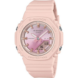 Casio G-Shock Γυναικείο Ρολόι Χρονογράφος με Ροζ Καουτσούκ Λουράκι GMA-P2100SG-4AER