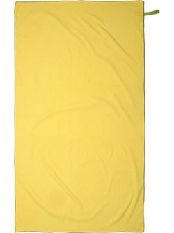 Viopros Πετσέτα Θαλάσσης Microfiber Κίτρινη 90x160cm 677673