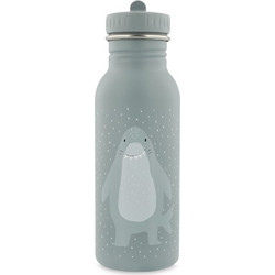 Trixie Mr Shark Παιδικό Παγούρι Θερμός Ανοξείδωτο Γκρι 500ml