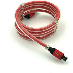 Ldnio LS491 USB-A to Lightning Cable 1m Red