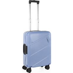 JASLEN 161850-03 Βαλίτσα Καμπίνας 55x40x20cm με 4 Ρόδες Γαλάζια