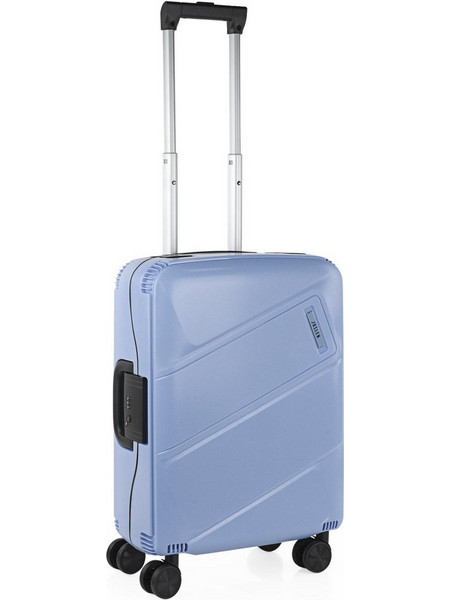 JASLEN 161850-03 Βαλίτσα Καμπίνας 55x40x20cm με 4 Ρόδες Γαλάζια