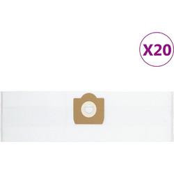 VidaXL 30243 Σακούλες Σκούπας 20τμχ Συμβατές με Σκούπα Karcher