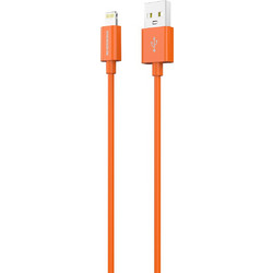 Riversong Lotus 08 USB-A to Lightning Cable 1.2m Orange 6975222040391