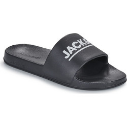 Jack & Jones Ανδρικές Παντόφλες Καλοκαιρινές Κολυμβητηρίου Μαύρες 12236477