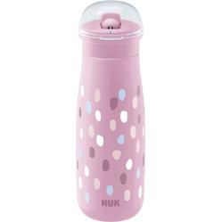 Nuk Mini-Me Flip Παγουράκι Pink 450ml