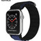 Sonique Alpine Loop Λουράκι Υφασμάτινο Black / Dark Blue (Apple Watch 38 / 40 / 41mm)