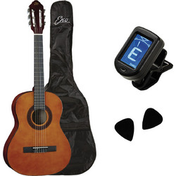 Eko Guitars CS10 Natural 4/4 Bundle