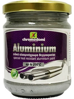 Chromodomi Aluminium Χρώμα Θερμοκρασίας Ασημί 0.180lt