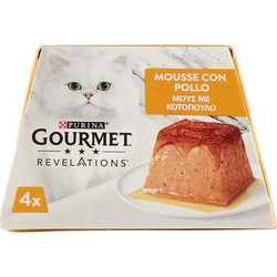 Purina Gourmet Revelations Mousse with Chicken 4x57gr