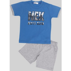 NEK Παιδικό Σετ για Αγόρι Καλοκαιρινό Royal Blue Γκρι 41321