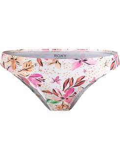Roxy Bikini Slip Floral Λευκό Ροζ ERJX404790