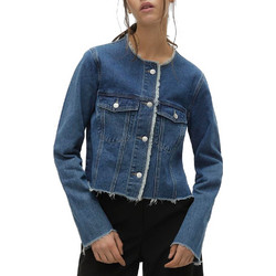 Vero Moda Γυναικείο Μπουφάν Τζιν Κοντό Μπλε 10309692