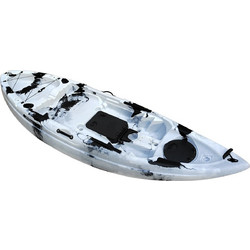 Caribbean Sea Πλαστικό Kayak 1 Ατόμου Λευκό Μαύρο