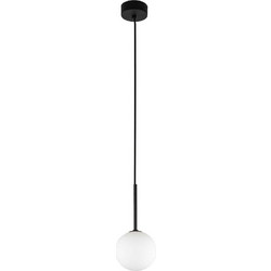 TK Lighting Martin Κρεμαστό Φωτιστικό Οροφής Μονόφωτο G9 Μαύρο 4502