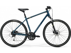 Merida Crossway 100 Ποδήλατο Trekking 28" Αλουμινίου με Δισκόφρενα Μπλε