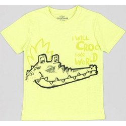 Losan Παιδικό T-Shirt Κοντομάνικο Κίτρινο LKBAP030324044