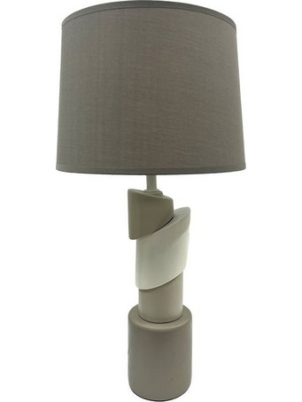 Inart Frant 5207351218084 Πορτατίφ Ε27 Καφέ Π28xΥ54cm