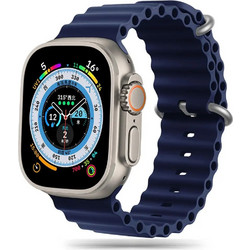 Tech-Protect IconBand Pro Λουράκι Σιλικόνης Midnight Blue (Apple Watch 42 / 44 / 45 / 49mm)