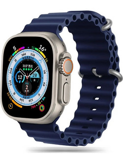 Tech-Protect IconBand Pro Λουράκι Σιλικόνης Midnight Blue (Apple Watch 42 / 44 / 45 / 49mm)